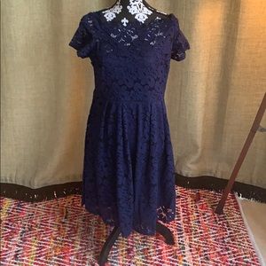 Navy blue dress